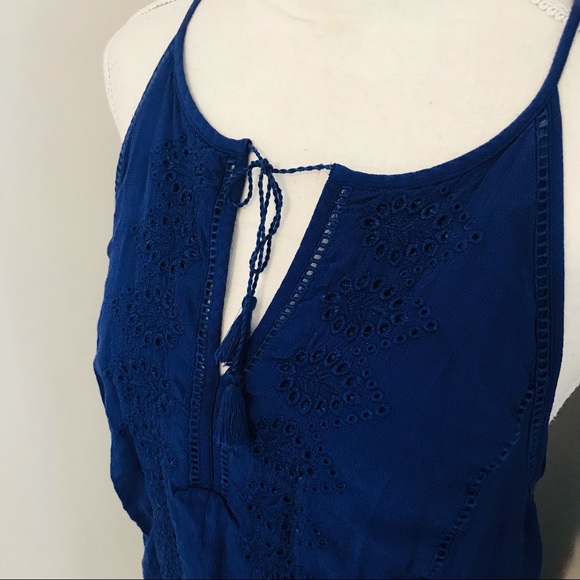 LOFT Embroidered Eyelet Style Dress - Picture 4 of 8